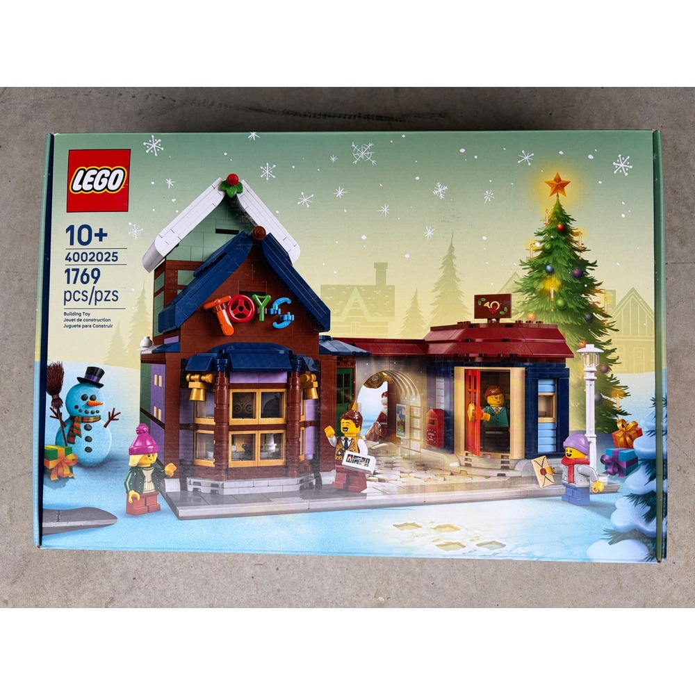 LEGO 4002025 Toy Store North Pole Workshop 2025 Employee Gift 1769 pcs NEW